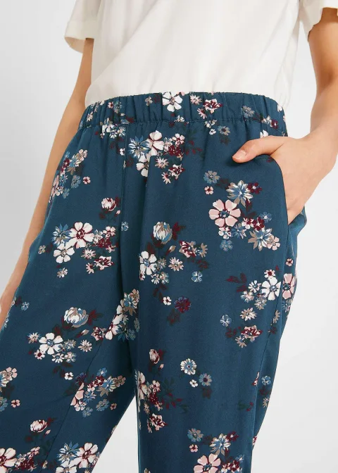 Pantalon jogger en viscose douce