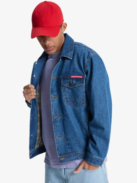All Ride Denimt - Veste en denim pour Homme Bleu