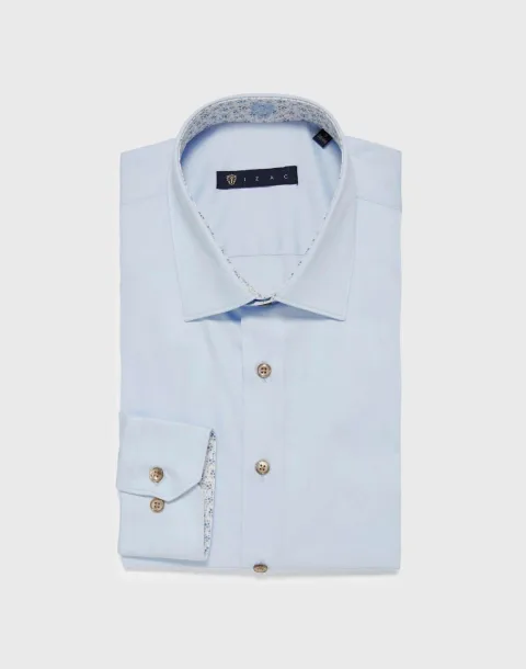 IZAC - Chemise fantaisie bleu ciel ''Lamri''