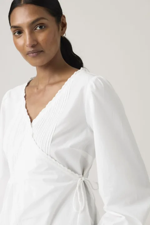 Levi's Blouse Cache Caur Soleil - Femme - Blanc / Bright White - XS