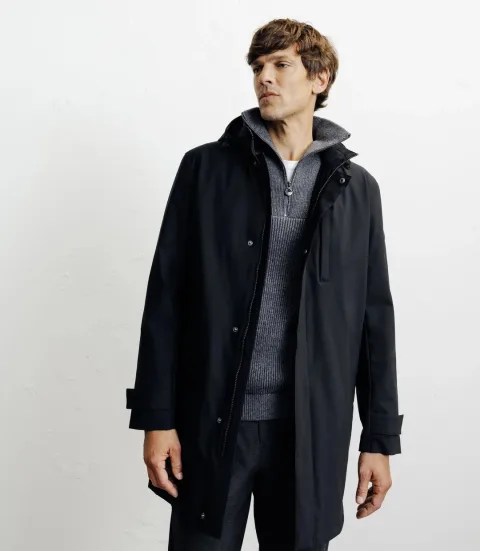 IZAC - Parka légère noir