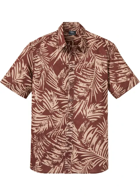 Chemise manches courtes 100% coton