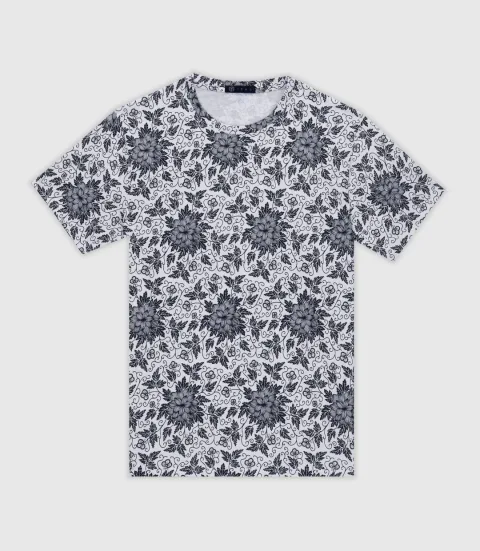 IZAC - Tshirt BLEU-BLANC