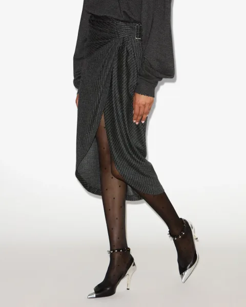 Jupe Reilly - Femme - Anthracite - Taille 42