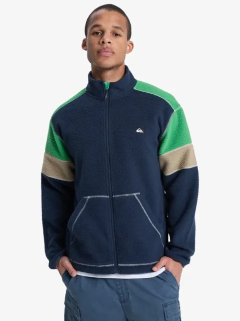Clean Coast Block - Polaire zippée pour Homme Vert