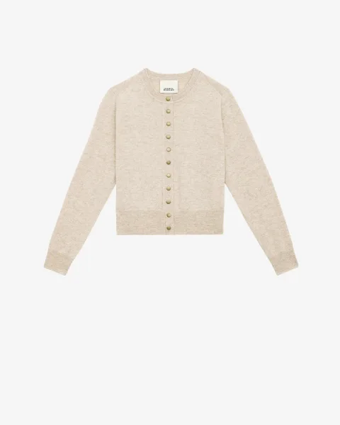 Cardigan Idesia - Femme - Beige Clair - Taille 42