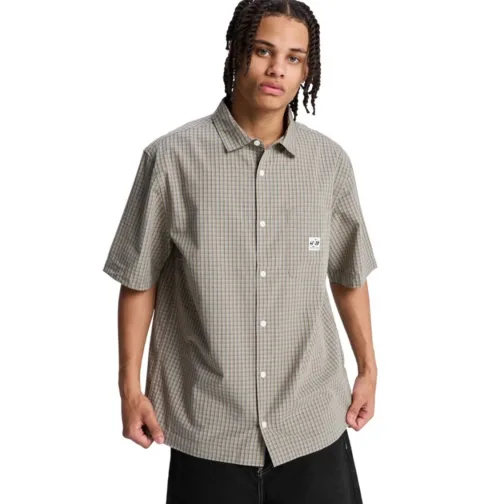 Game On - Chemise manches courtes Gris Homme
