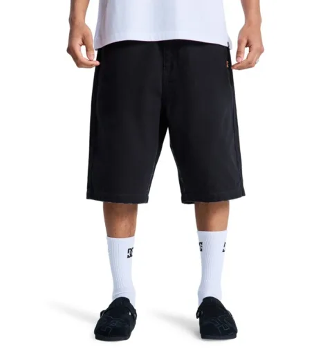 Stressed 5 Pocket - Short en toile Noir Homme