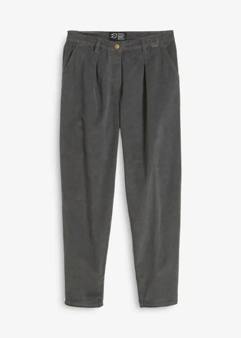Pantalon en velours côtelé, Balloon Fit