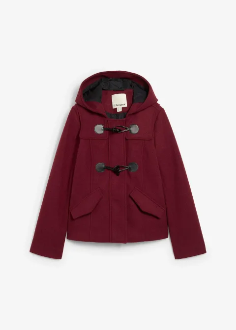 Duffle-coat aspect laine