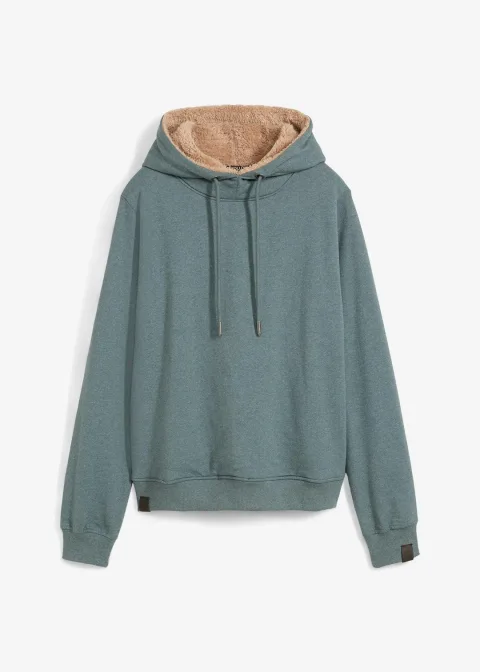 Sweat à capuche chaud avec doublure peluche