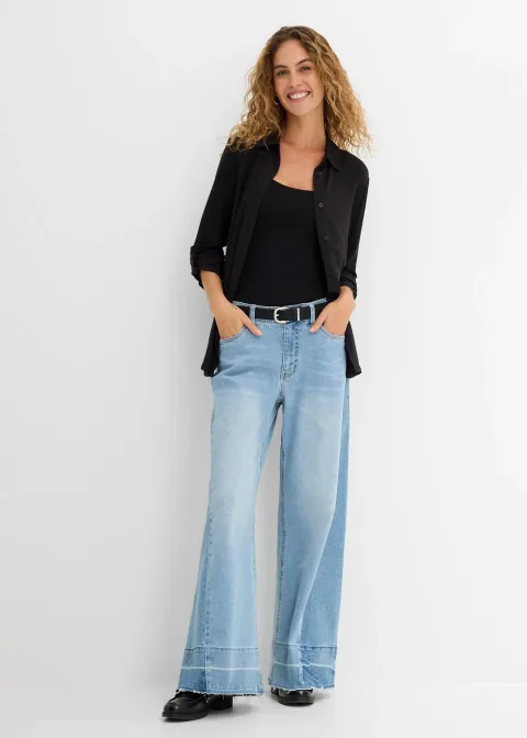 Chemisier long en jersey