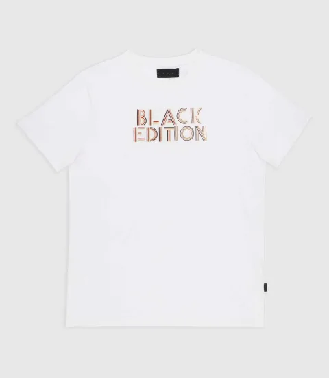 IZAC - T-shirt à manches courtes à imprimé blanc GARY