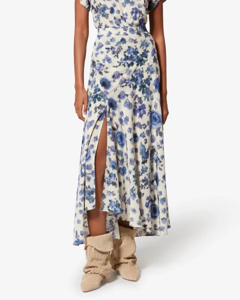 Jupe Sakura - Femme - Bleu - Taille 42