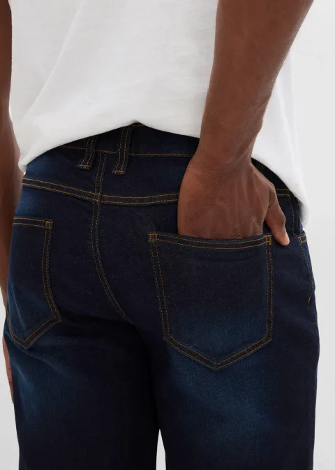 Bermuda en jean extensible, Regular
