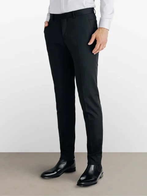 IZAC - Pantalon ville séparable tissu technique noir