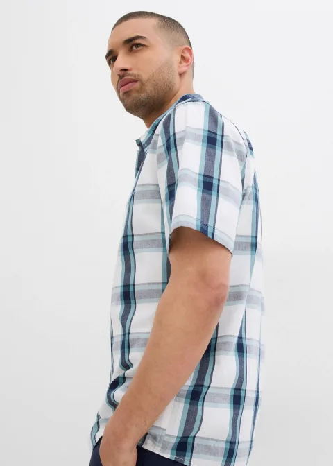 Chemise manches courtes 100% coton