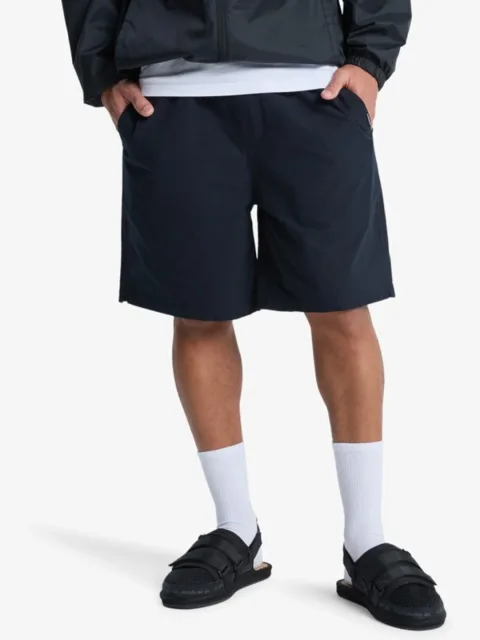 Taxer Textured - Short taille élastique pour Homme Noir