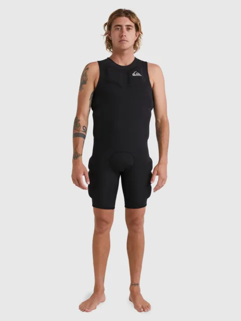 Highline Pro Impact - Combinaison Short John Impact pour Homme Noir