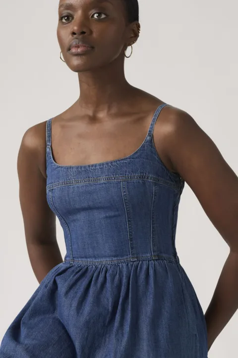 Levi's Robe Denim Jadine - Femme - Noir / First Or Last - XS