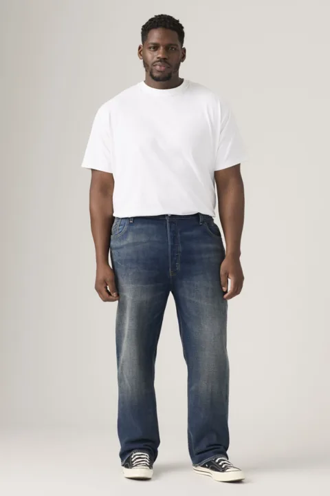 Levi's 501 Original Jeans (Big & Tall) - Homme - Noir / Listless - 50X34