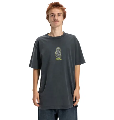 Laugh Stack - T-shirt à manches courtes Noir Homme