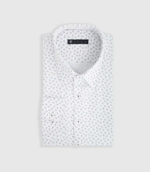 IZAC - Chemise ville beige ''Difast012''