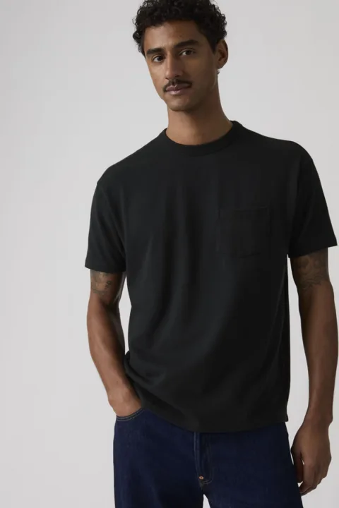 Levi's Vintage Clothing T Shirt Casual 1960 - Homme - Noir / Jet Black - XL