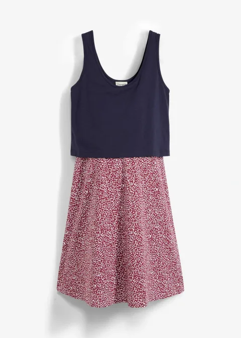 Robe de grossesse et d’allaitement en jersey coton