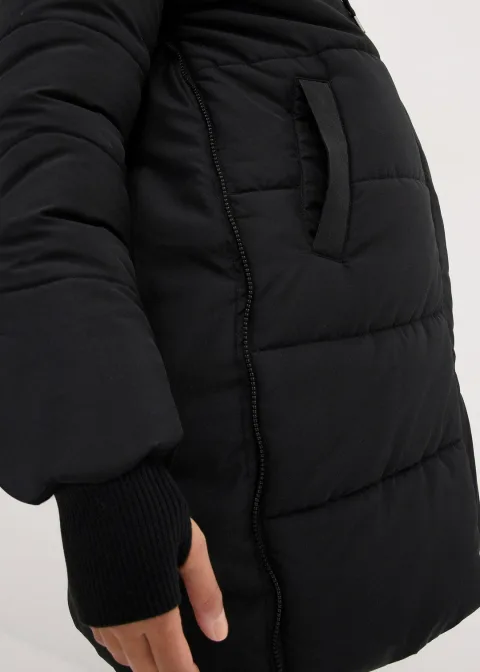 Manteau de grossesse 3-en-1 avec empiècement de portage