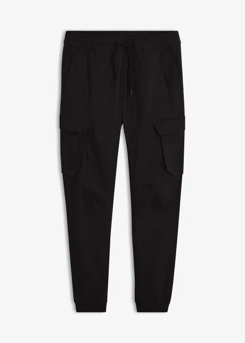Pantalon jogger cargo droit, Regular