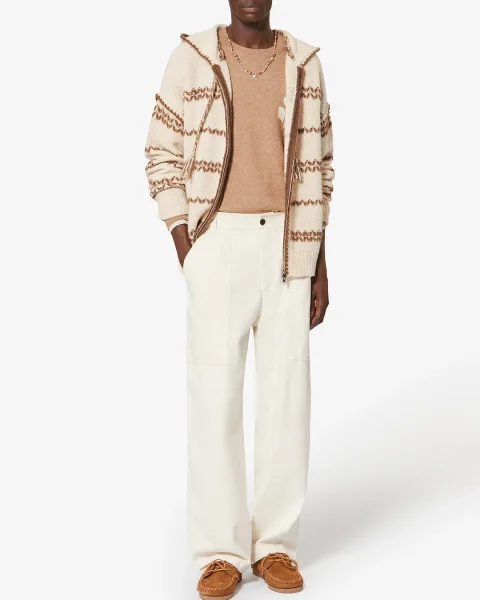 Cardigan Rolian - Homme - Écru-bronze - Taille XL