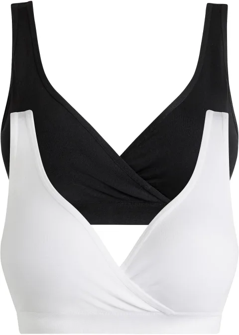 Lot de 2 brassières d’allaitement sans couture