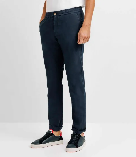 IZAC - Pantalon chino marine
