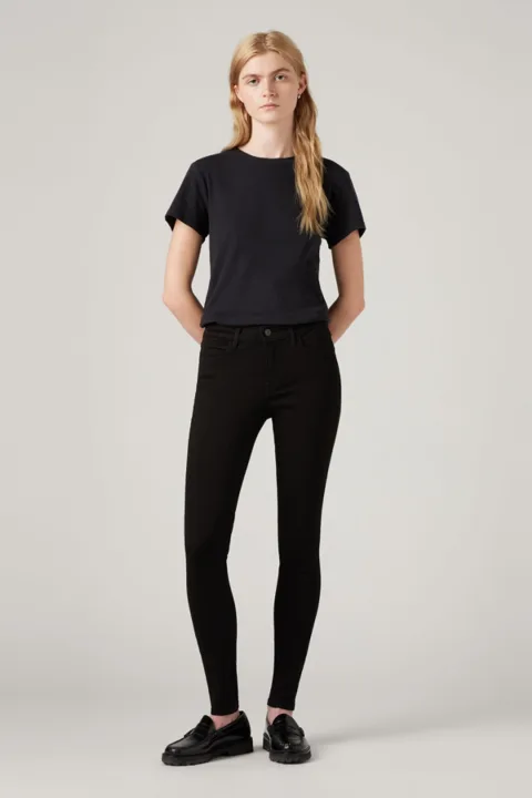 Levi's 710 Super Skinny Jeans - Femme - Noir / Secluded Echo - 31X30
