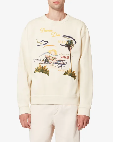 Sweat Shirt Mikoy - Homme - Écru - Taille XL