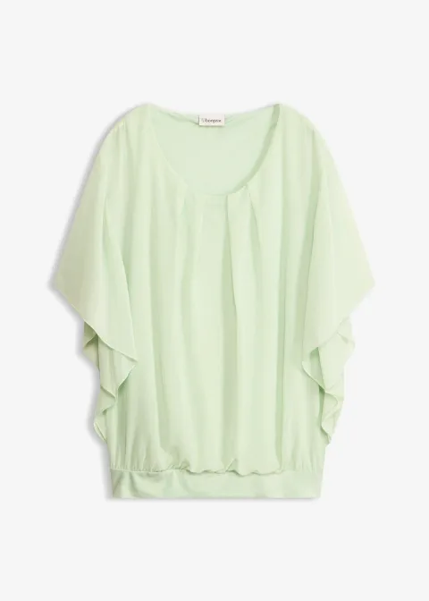 Blouse en mousseline