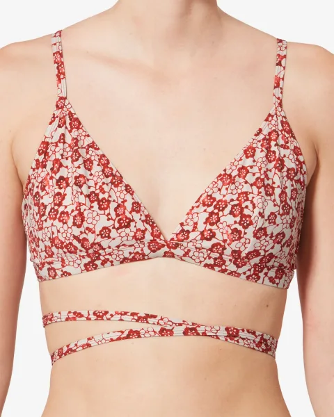 Soutien Gorge Solange - Femme - Rouge - Taille40 - Isabel Marant - Collection Été Femme - Nouvelle Collection Capsule High Summer