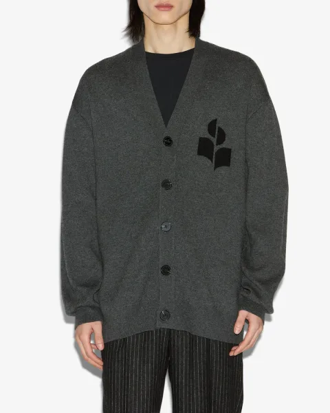 Cardigan Curtis - Homme - Anthracite - Taille L