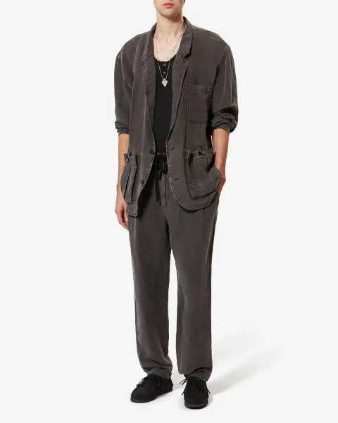 Veste Stan - Homme - Noir Délavé - Taille52