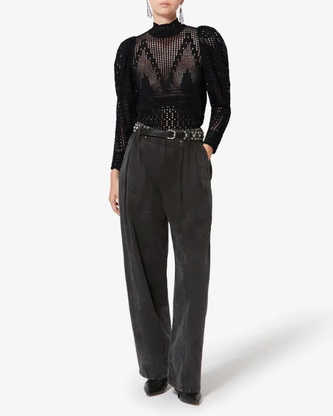 Pull Dahara - Femme - Noir - Taille 40