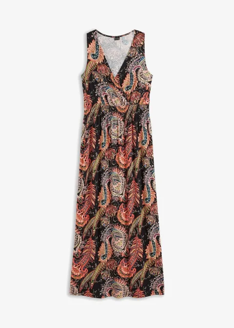Robe longue en viscose douce et extensible