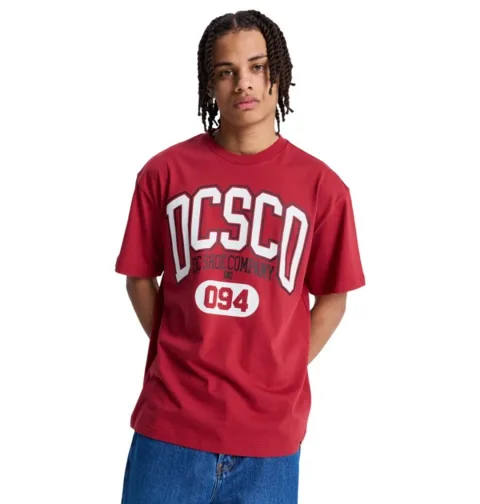 Elective - T-shirt à manches courtes Rouge Homme