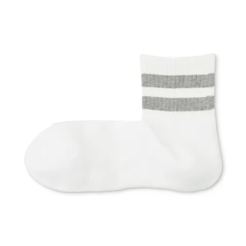 Chaussettes courtes doublées en peluche à angle droit pour homme