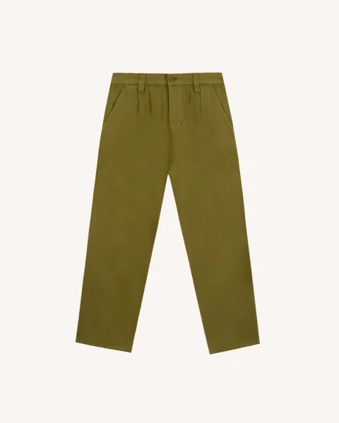 Pantalon chino kaki foncé - LANDAIS