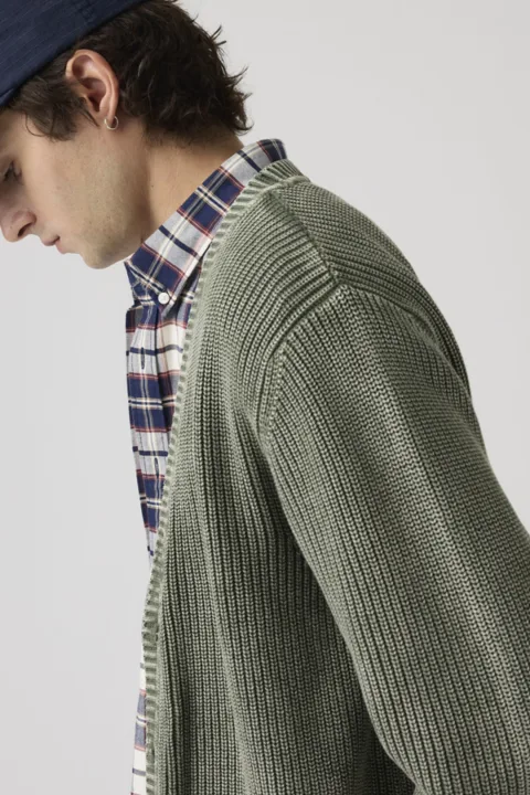 Levi's Cardigan À Poche Valencia - Homme - Noir / Kambaba - XL