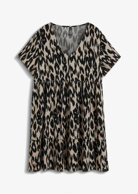 Robe-tunique en viscose fluide