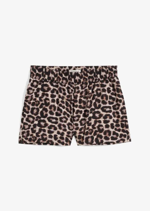 Short à taille élastiquée
