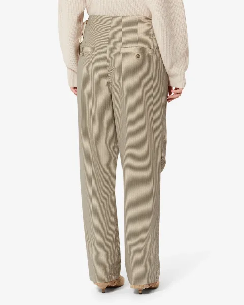 Pantalon Ceryne - Femme - Beige-kaki - Taille 42 - Marant Étoile