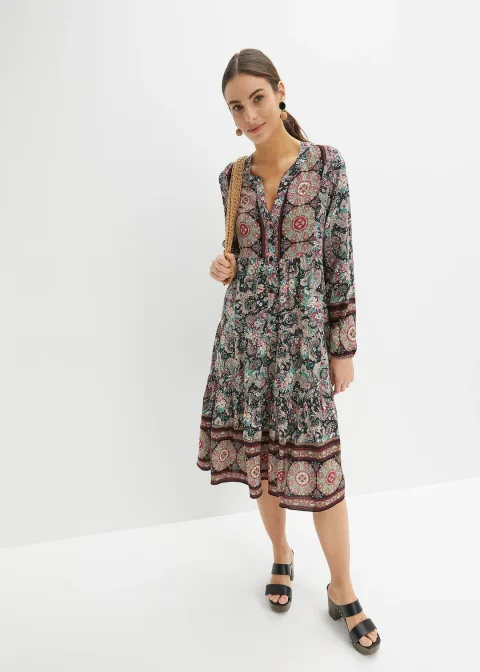 Robe-tunique en viscose fluide, petite